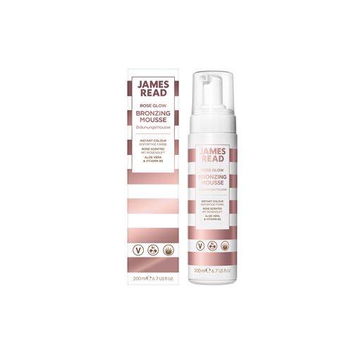 James Read Rose Glow Bronzing Mousse, Rose Glow, 200 ml