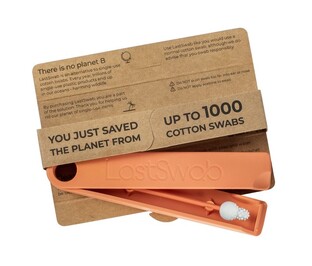 LastObject LastSwab Herbruikbaar Wattenstaafje Baby - Perzik 1ST