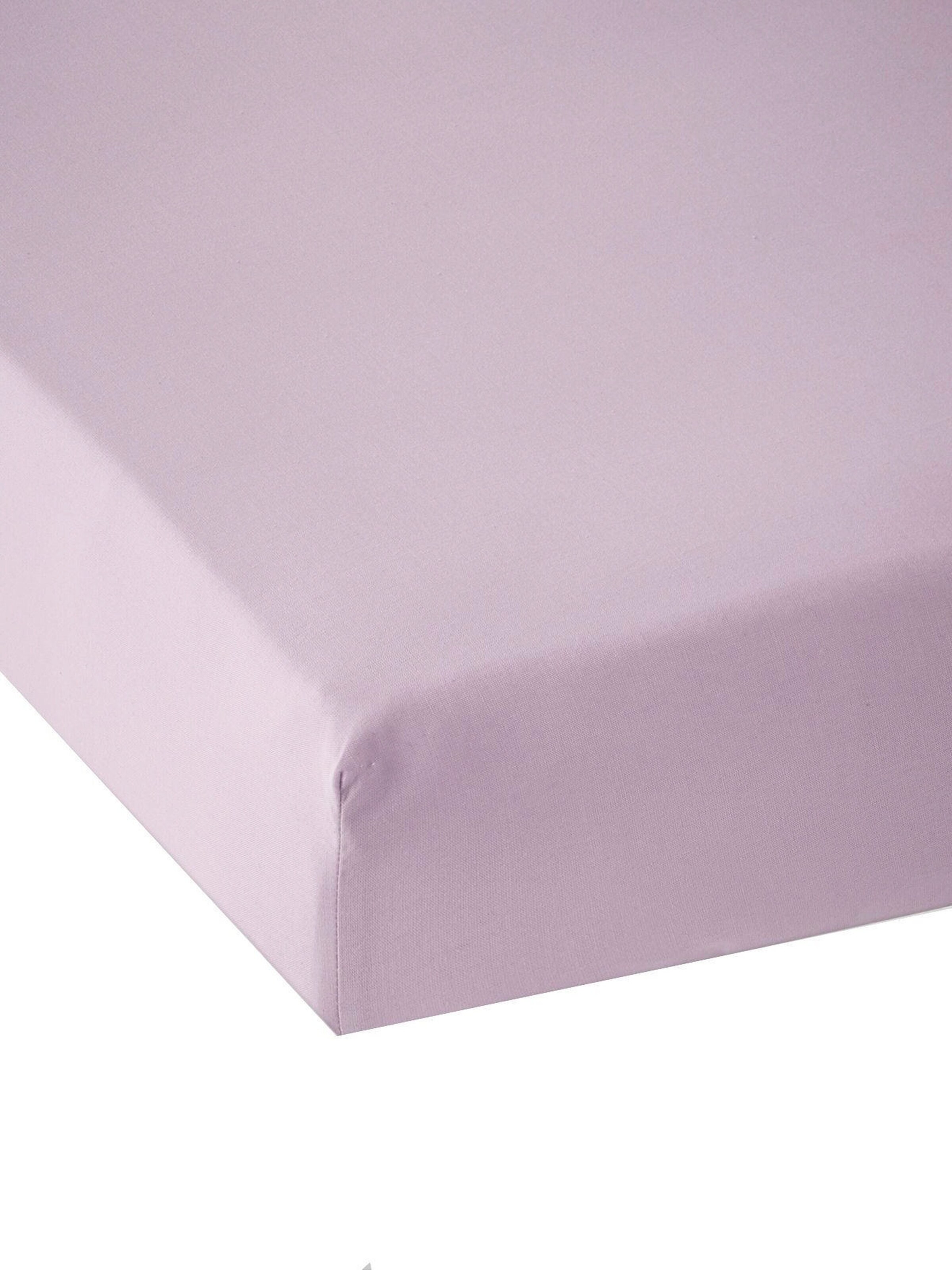 Vertbaudet Baby Spannbettlaken, uni violett