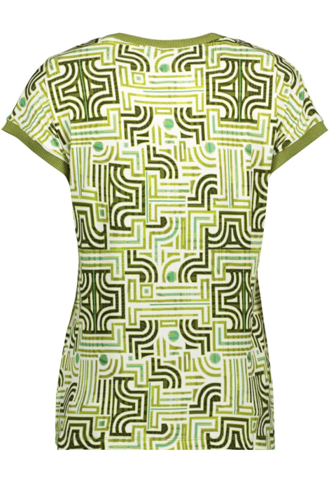 Geisha groene dames t-shirt
