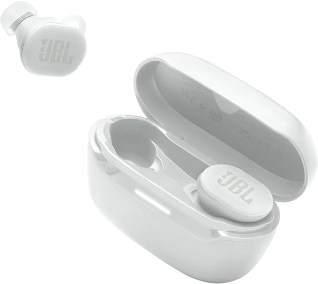 JBL Endurance Race 2 true wireless in-ear høretelefoner (hvid)