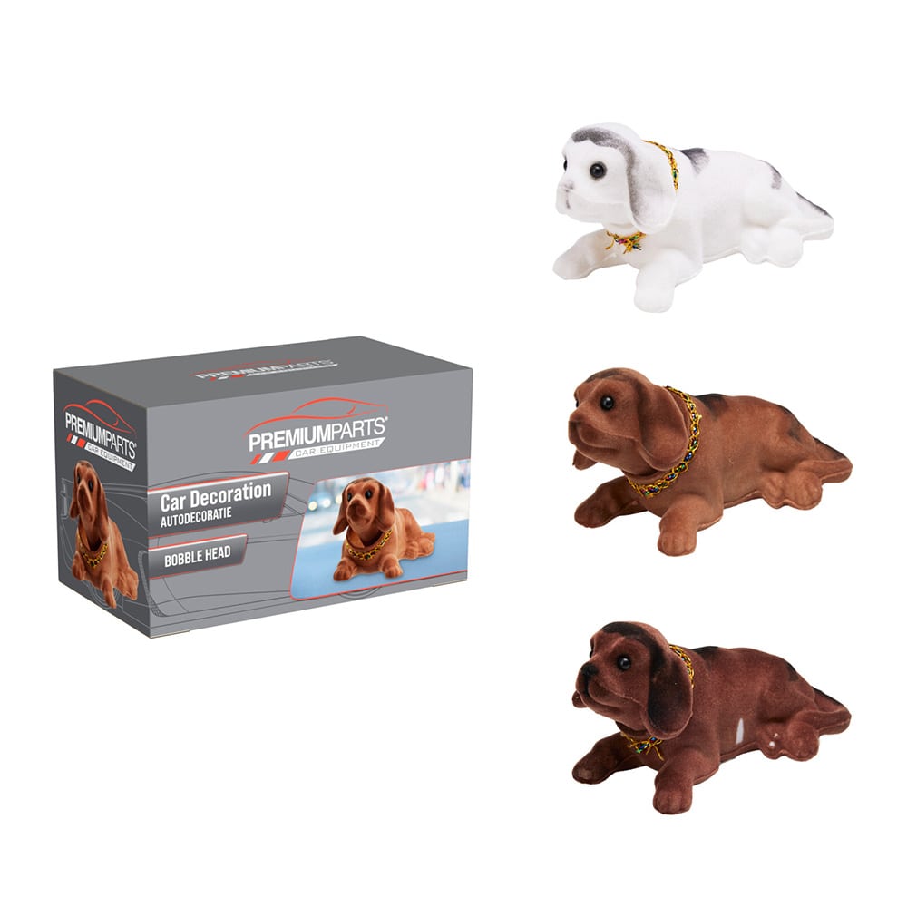 Chien qui hoche la tête - déco pour tableau de bord