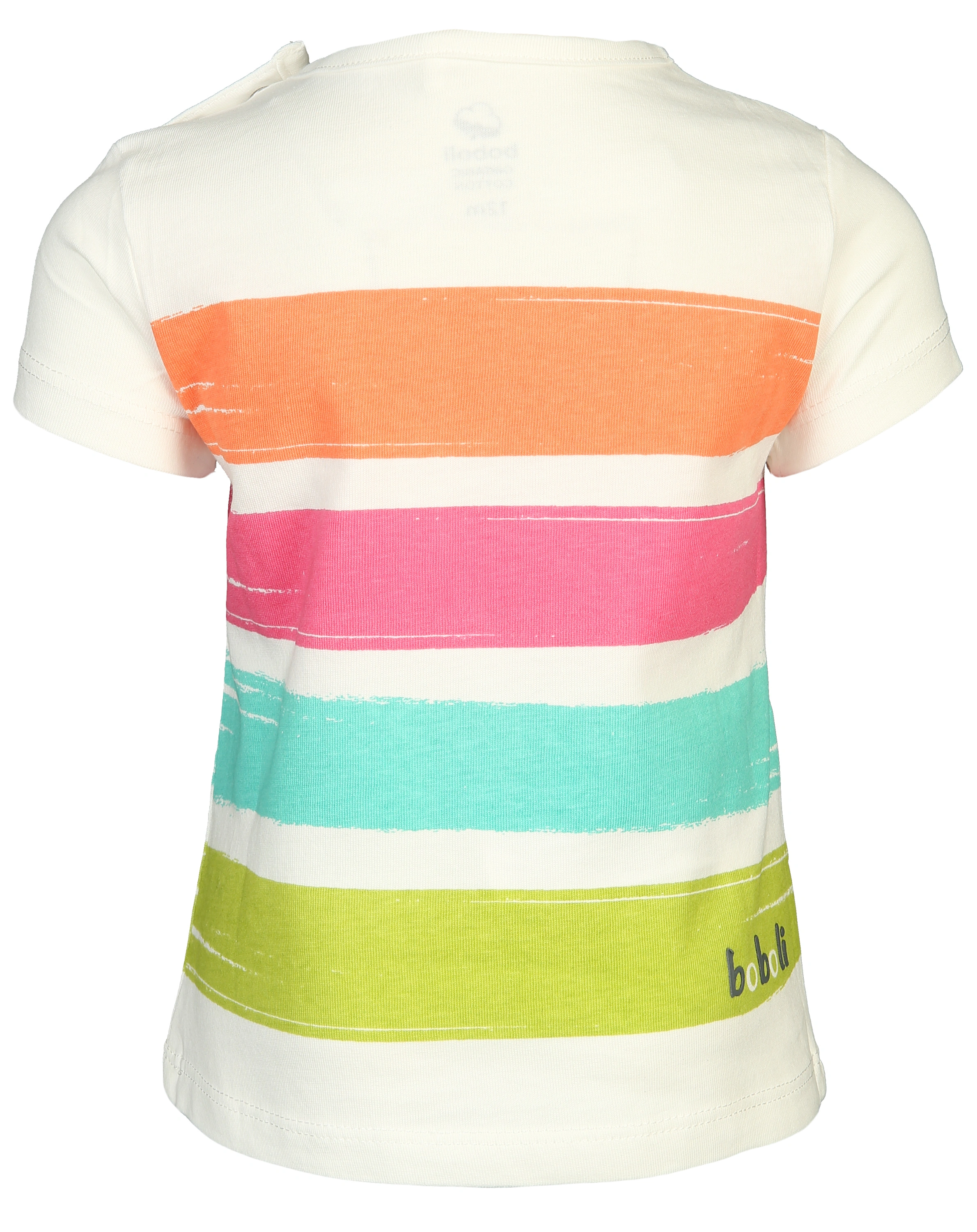 T-Shirt GO WITH THE FLOW in offwhite