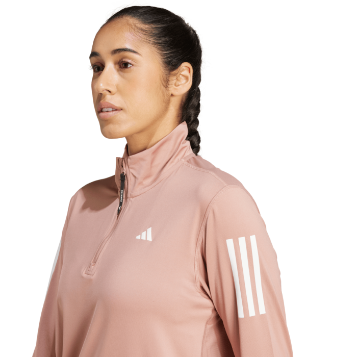 adidas Dame Trøjer Own The Run Half-Zip Rød