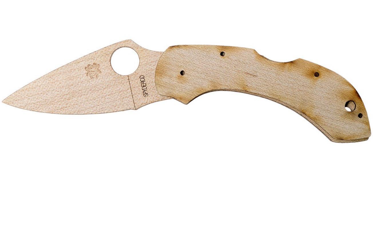 Spyderco Wooden Kit Dragonfly C28 WDKIT1 houten zakmes