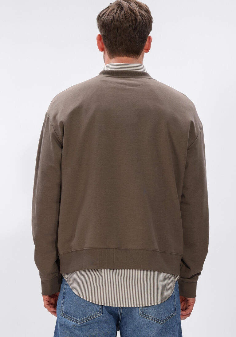 taupe nn.07 sweater david 30014