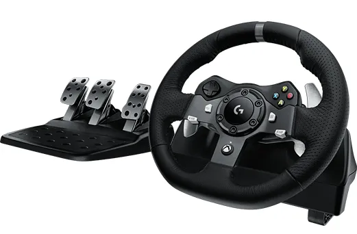 Logitech® | G920 Driving Force - Rat og pedalsæt - kabling - for Microsoft Xbox One & PC