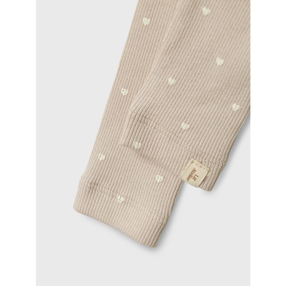 Køb Lil'Atelier Gray Morn Heart Gago Slim Leggings Noos