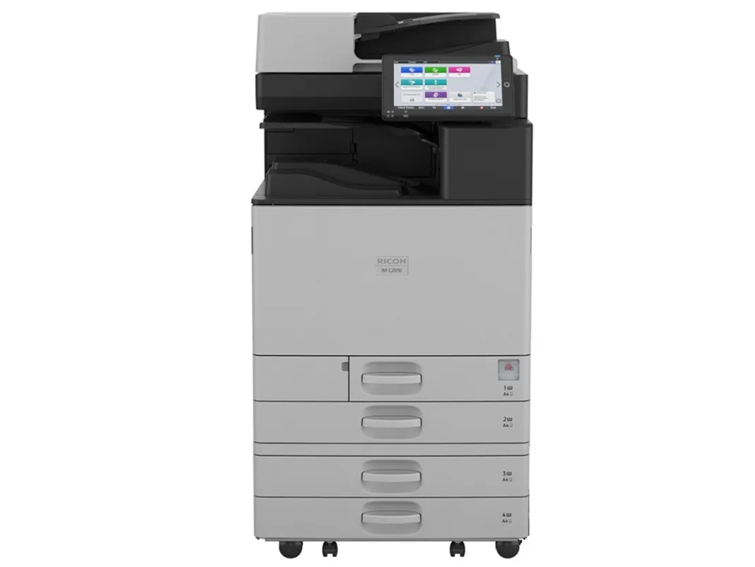 Ricoh IM C2010 - Printer - farve - laser - A3 - 4800 x 1200 dpi op til 20 spm (farve) - kapacitet: 220 ark - USB, LAN