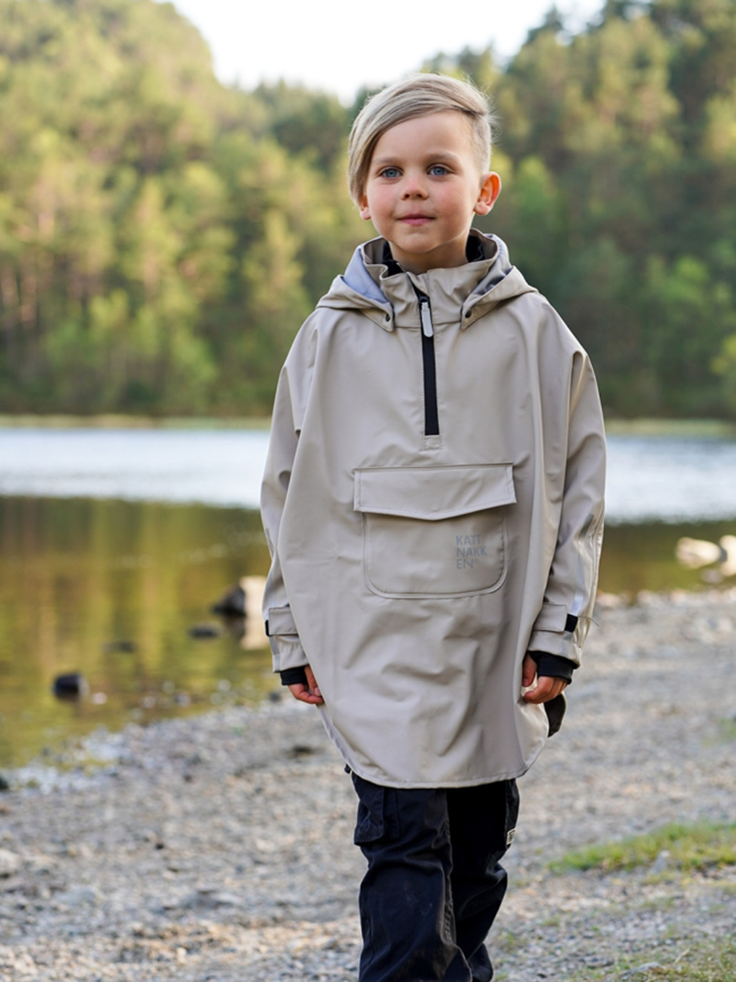 Regnponcho Barn og Junior Vêret