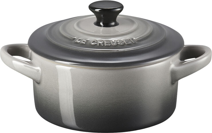 Le Creuset Mini gryde 10 cm Flint Flint