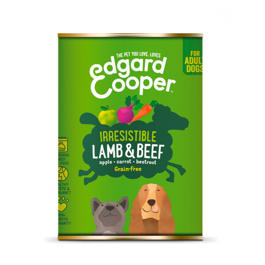Edgard & Cooper Adult Grain Free Lamb and Beef Can for Dogs