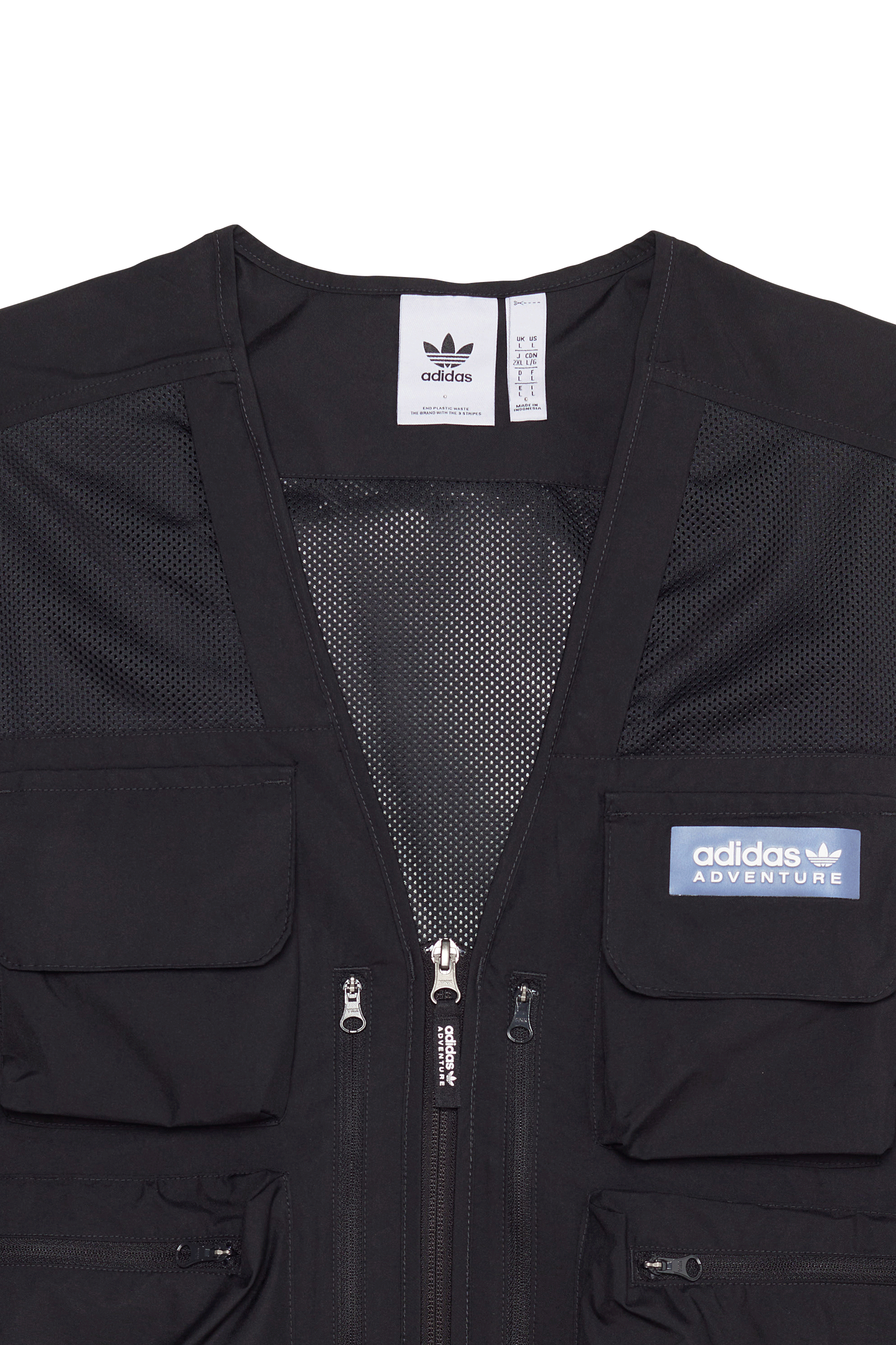ADIDAS Veste sans manches Noir