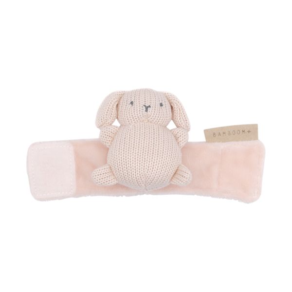Bamboom Bracelet Toy - Rabbit Pink
