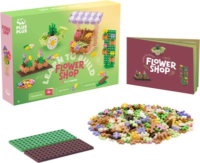 Plus-Plus Learn To Build Flower Shop Byggesett