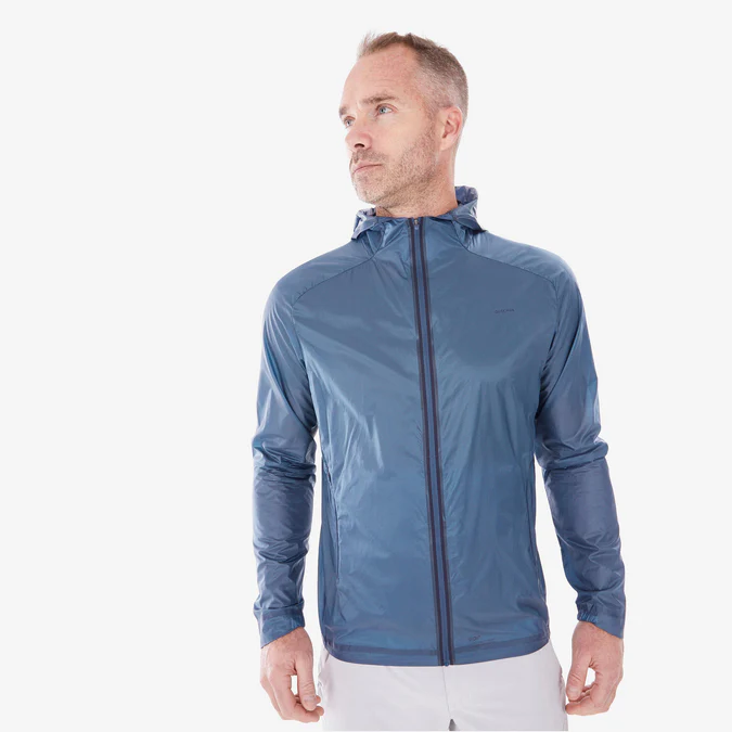 Decathlon Quechua - Jaqueta corta-vento leve Quechua MH900 para homem