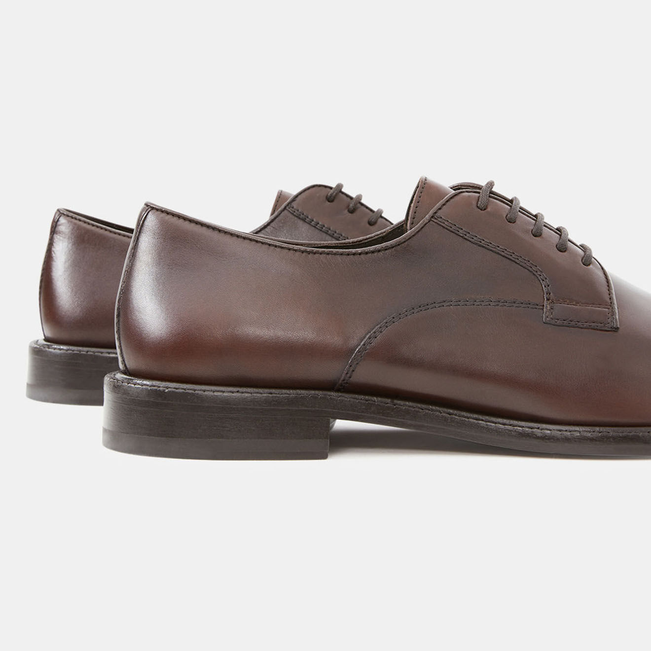Geox Derbies en Cuir Premium Artenova marron foncé