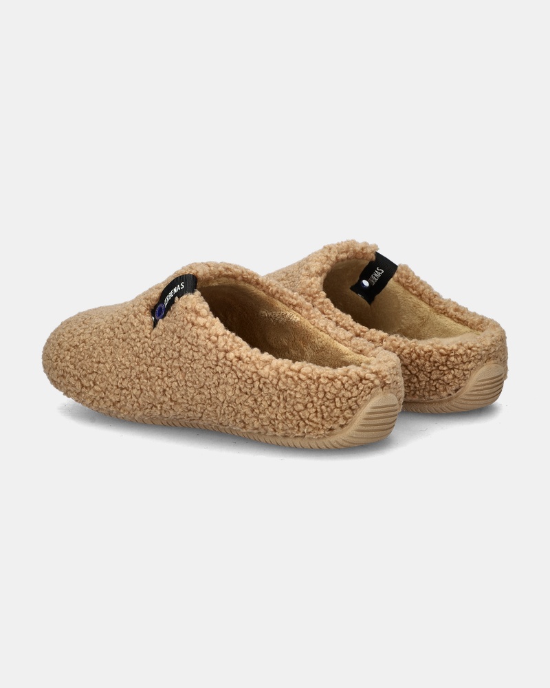 Verbenas York Nairobi Pantoffels  - bruin