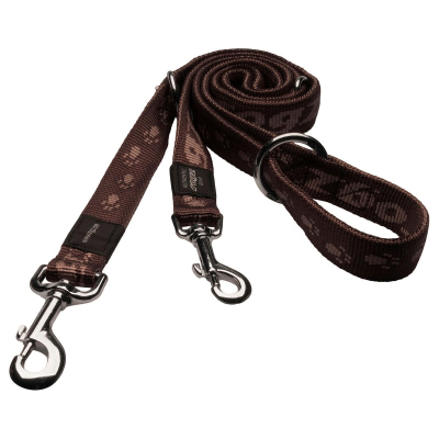 Rogz Alpinist Hundeleine Braun 180cm