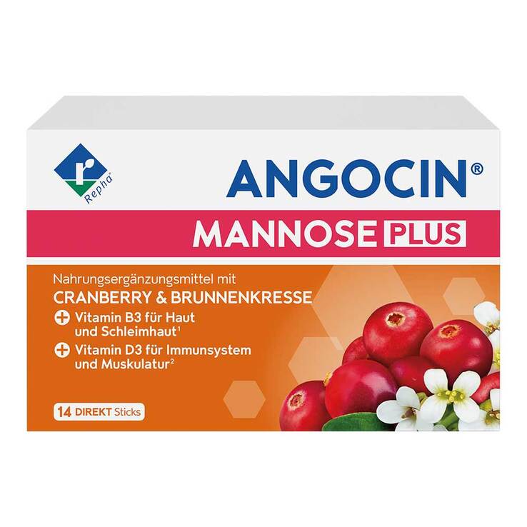 Angocin Mannose Plus Pulver zum Einnehmen, 14X3 g