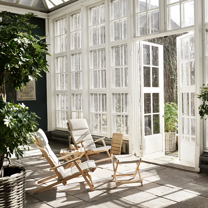 Carl Hansen - BM5768 Fusshocker, Teak unbehandelt