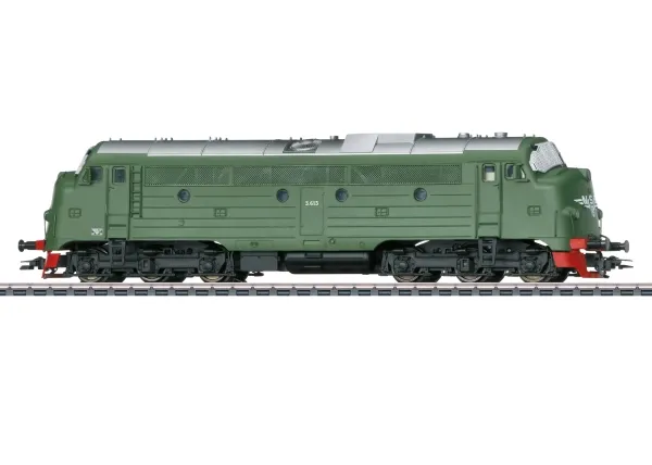 Märklin 39686, Togmodel, Formonterede, HO (1:87), Di3, Ethvert køn, Metal