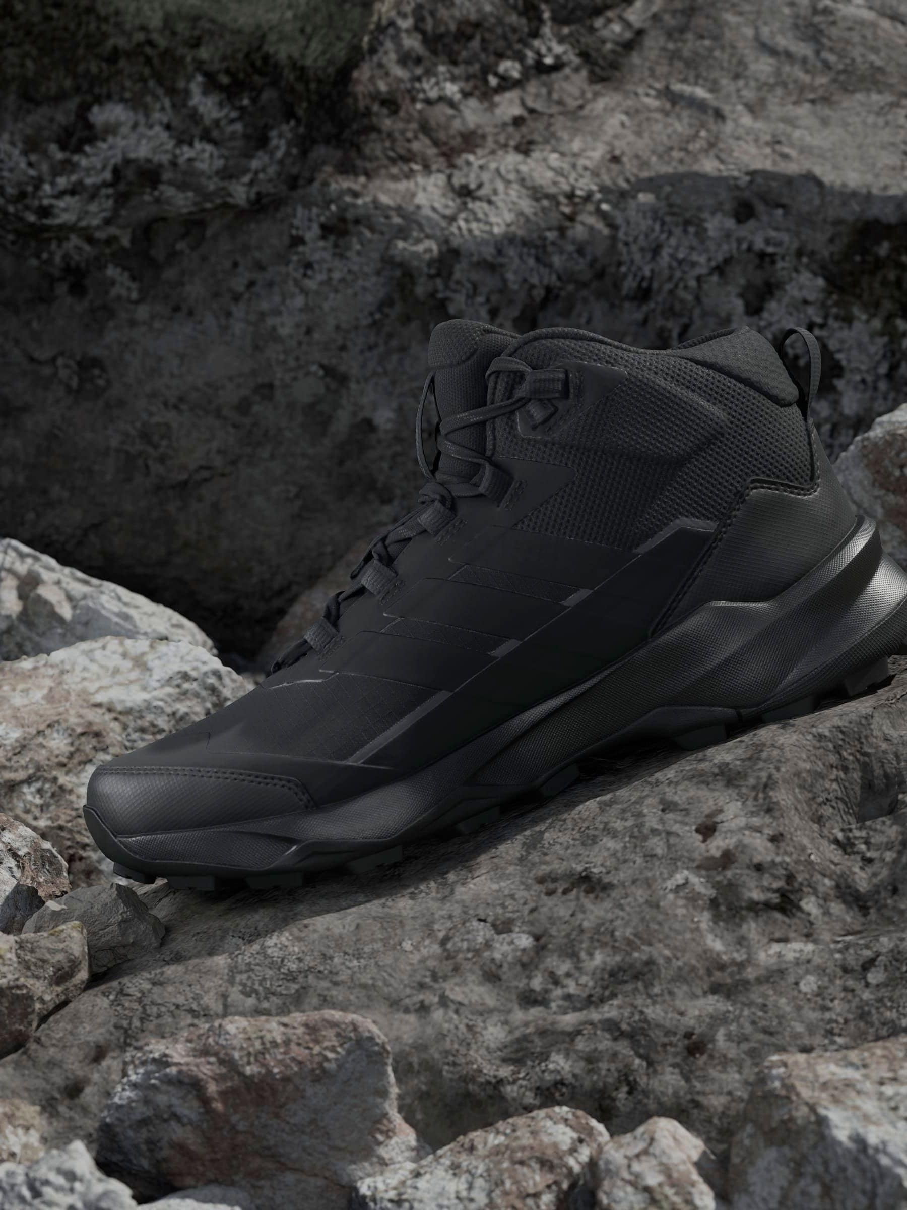 Zwart - adidas Terrex Skychaser AX5 Halfhoge GORE-TEX wandelschoenen