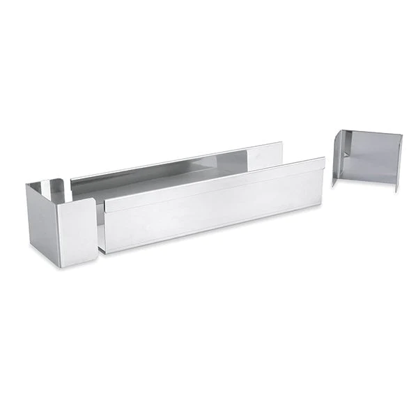 Lot de 2 gouttières démontables 30 x 8 cm et 30 x 4 cm De Buyer