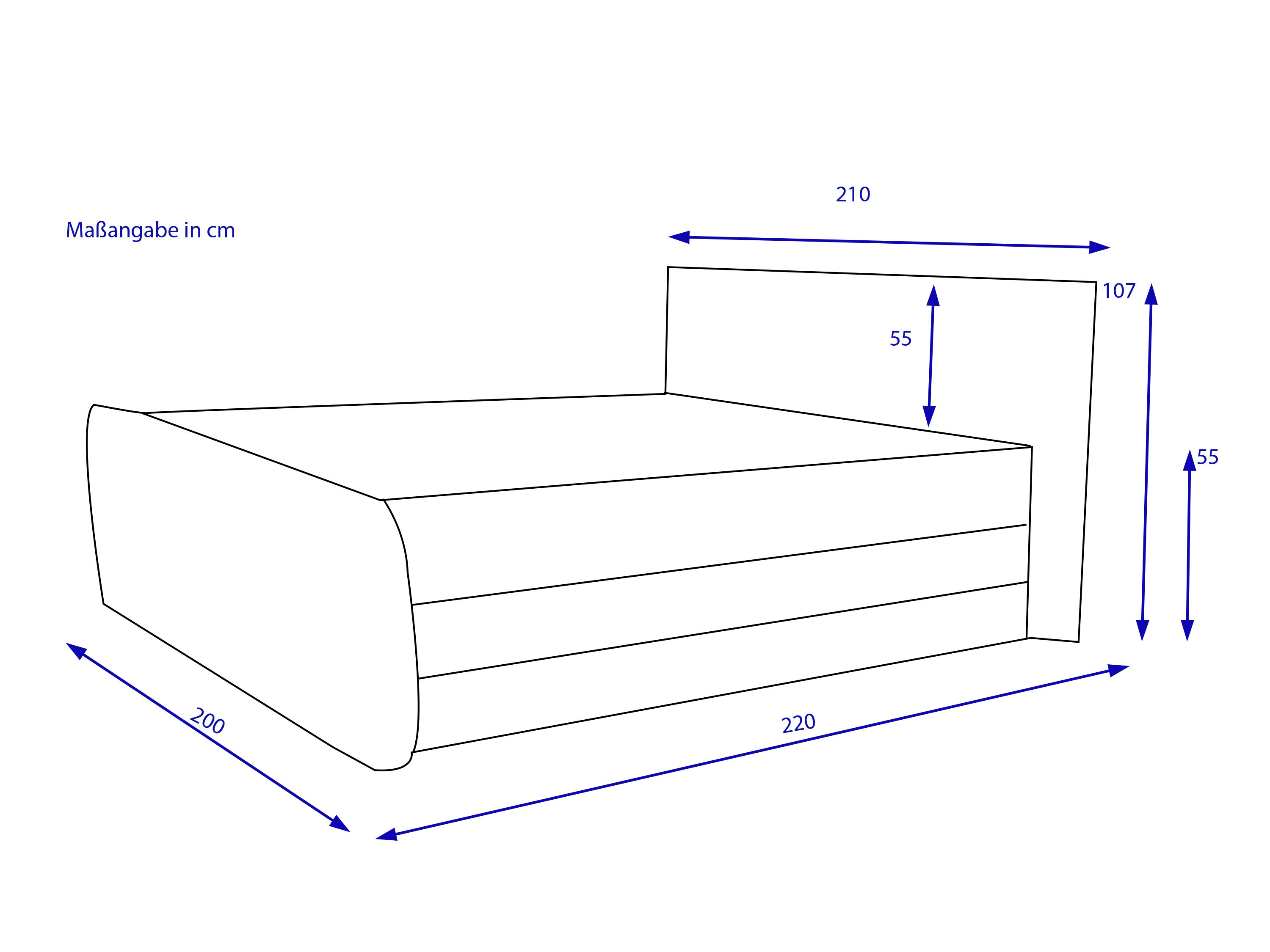 Boxspringbett HARPER WARTA