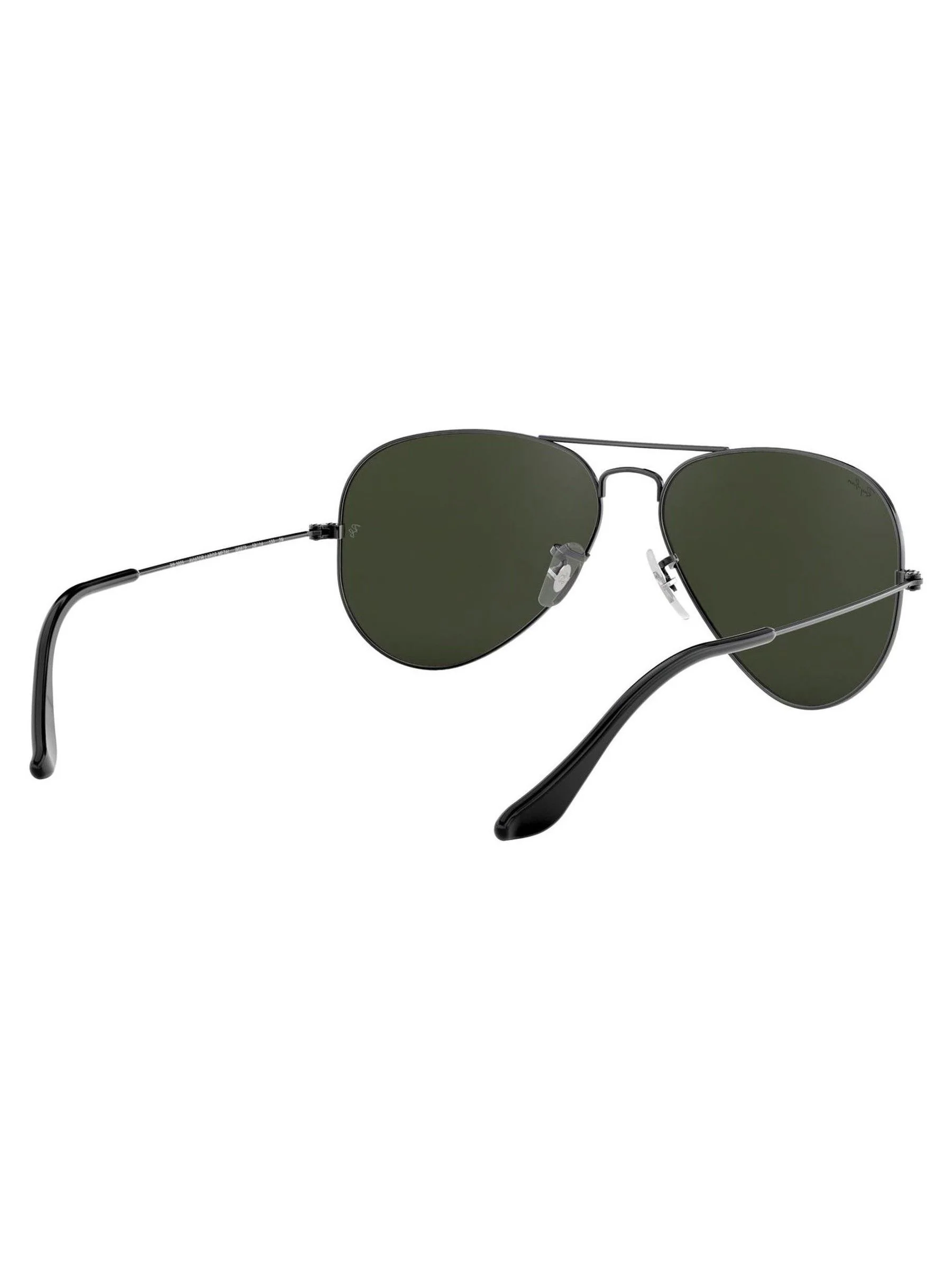 Staalgrijs met donkergroene glazen - Ray-Ban® pilotenzonnebril