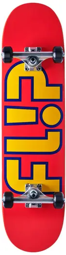Flip Team Outlined Komplet Skateboard | SkatePro