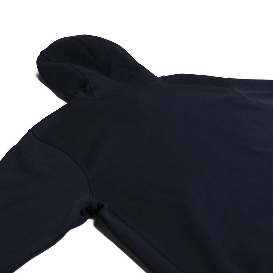 FC Bourg la Reine Sweat à Capuche Fleece PO Park 20 - Bleu Foncé/Blanc