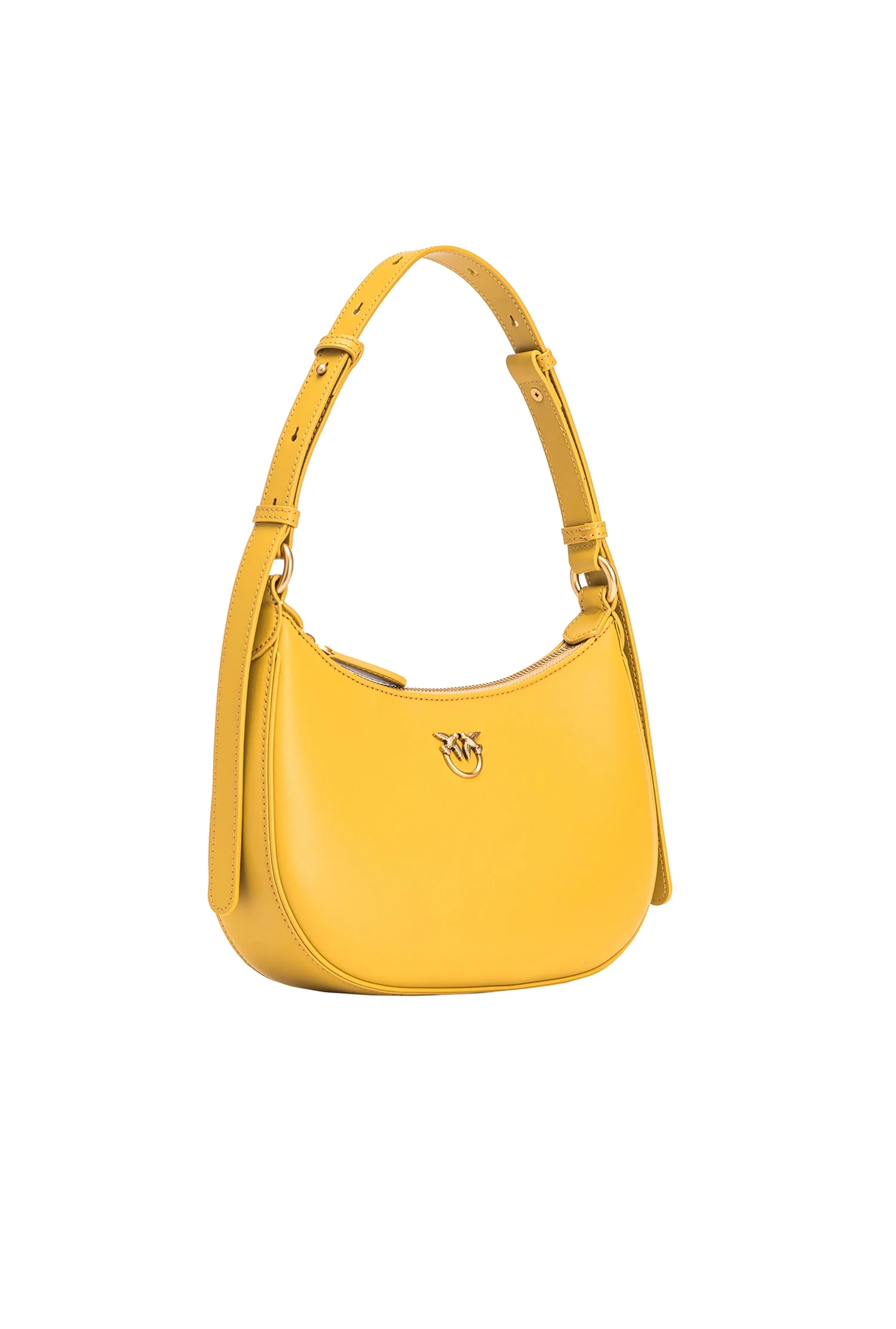 Mini love bag half moon simply | Jaune