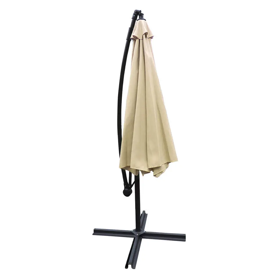 Happy Garden Parasol OAHU - Beige - Staal