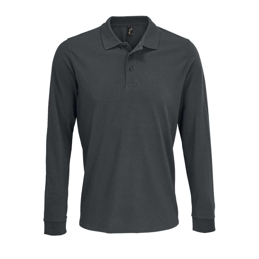 SOL'S 03983 - Prime Lsl Polo Unisexe Manche Longue Polycoton
