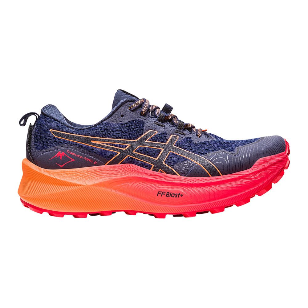 Asics TRABUCO MAX 2 - Chaussures trail Homme midnight/black