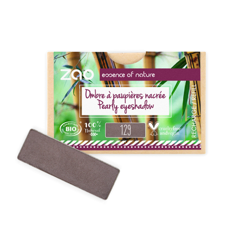 Zao Recharge Ombre à paupière Taupe 129