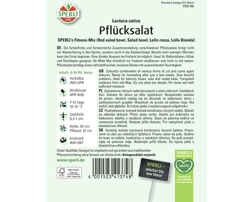 Sla Sperli groentezaden saladezaden