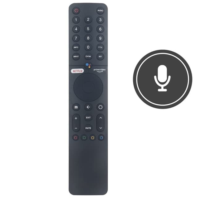 Udskiftning af fjernbetjening til XMRM-19 Xiaomi TV-stemmefunktion