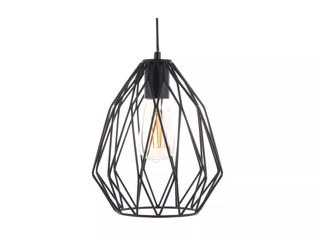 Lampe suspension MAGRA Métal Noir