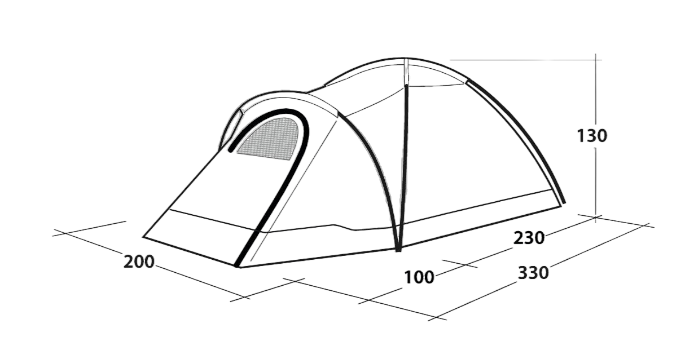 Cloud 3 Tent