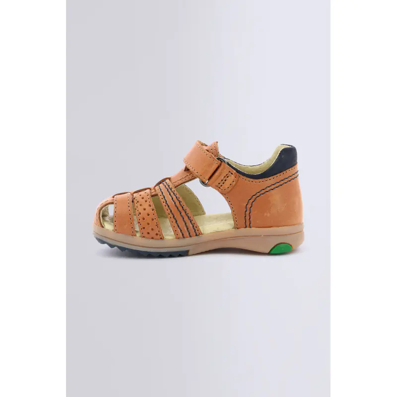 PLATIBACK CAMEL SANDALES Cuir Garçon