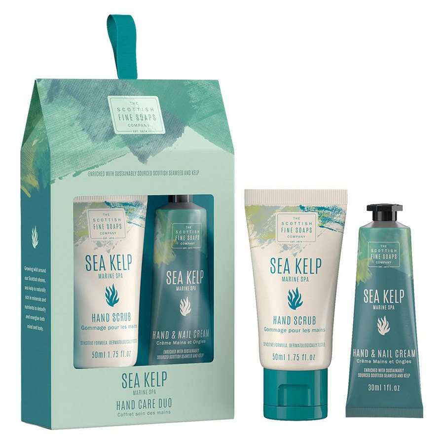 The Scottish Fine Soap Hand Care Duo Sea Kelp Marine Spa