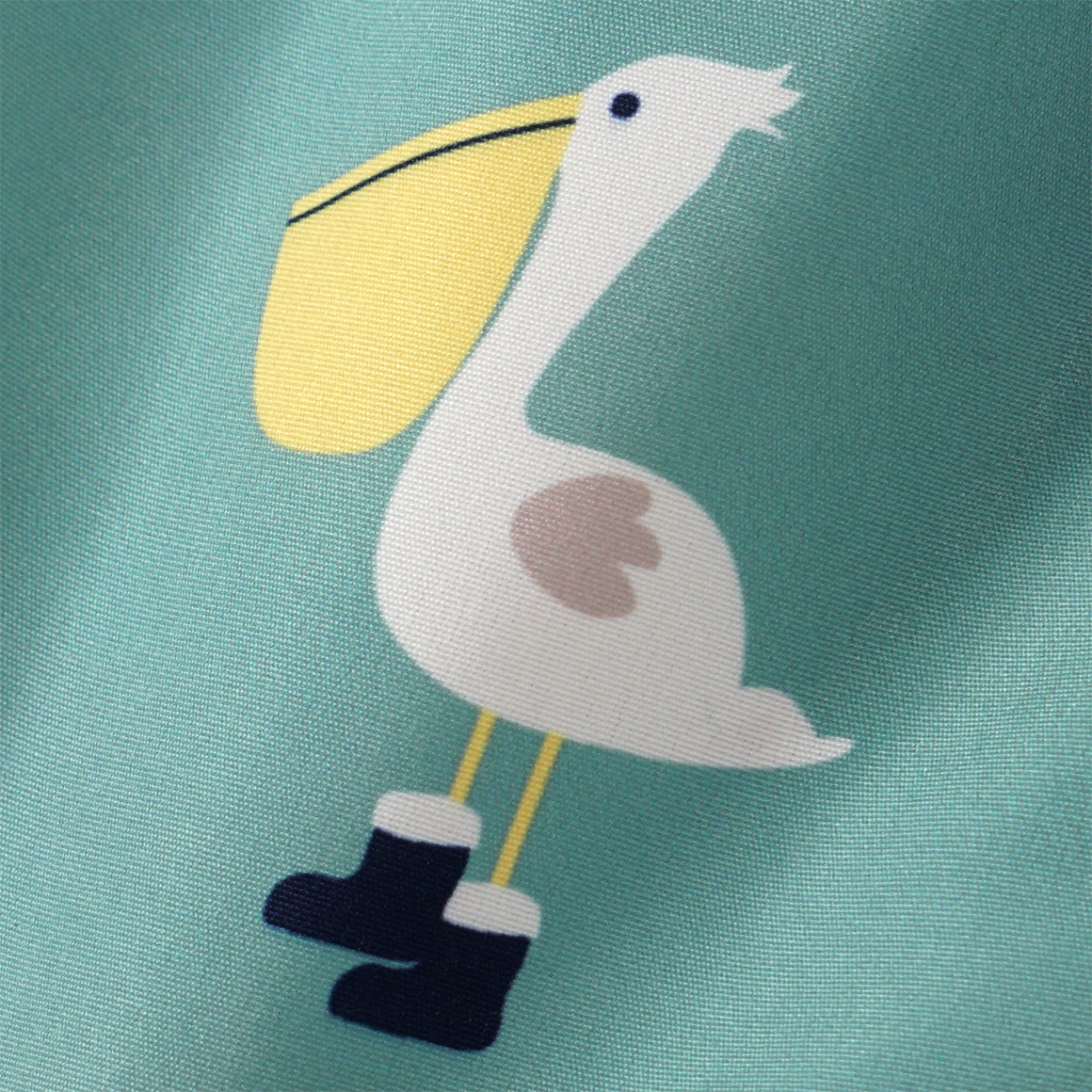 Topomini Baby Badeshorts mit maritimen Motiven dunkelgrün