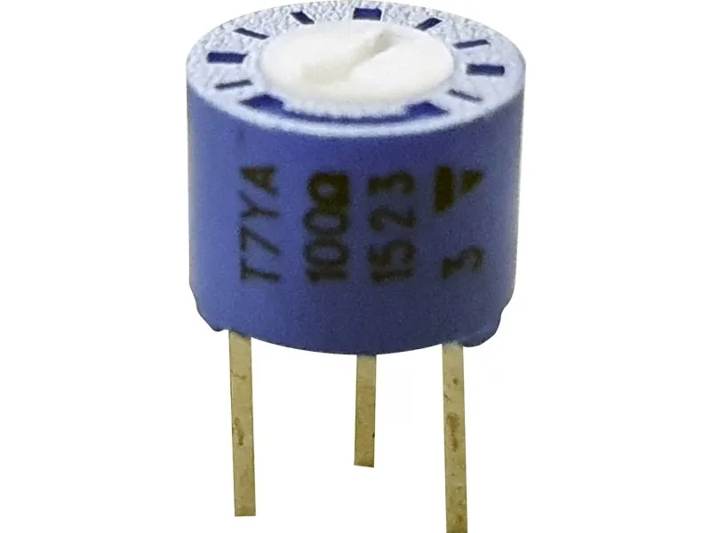 Vishay T7YA104MT20, Fortynder til konform belægning, Sort, Metal, Lige, Hanstik, 250 V