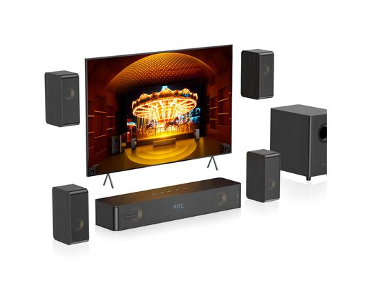 HIWILL - Barre de son -audio n512 400w 5.1.2 dolby atmos noir