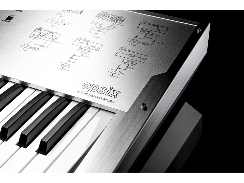 Korg Synthesizer opsix SE Platinum – Limited Edition Rekordverdächtige Performance, einzigartiger Klang