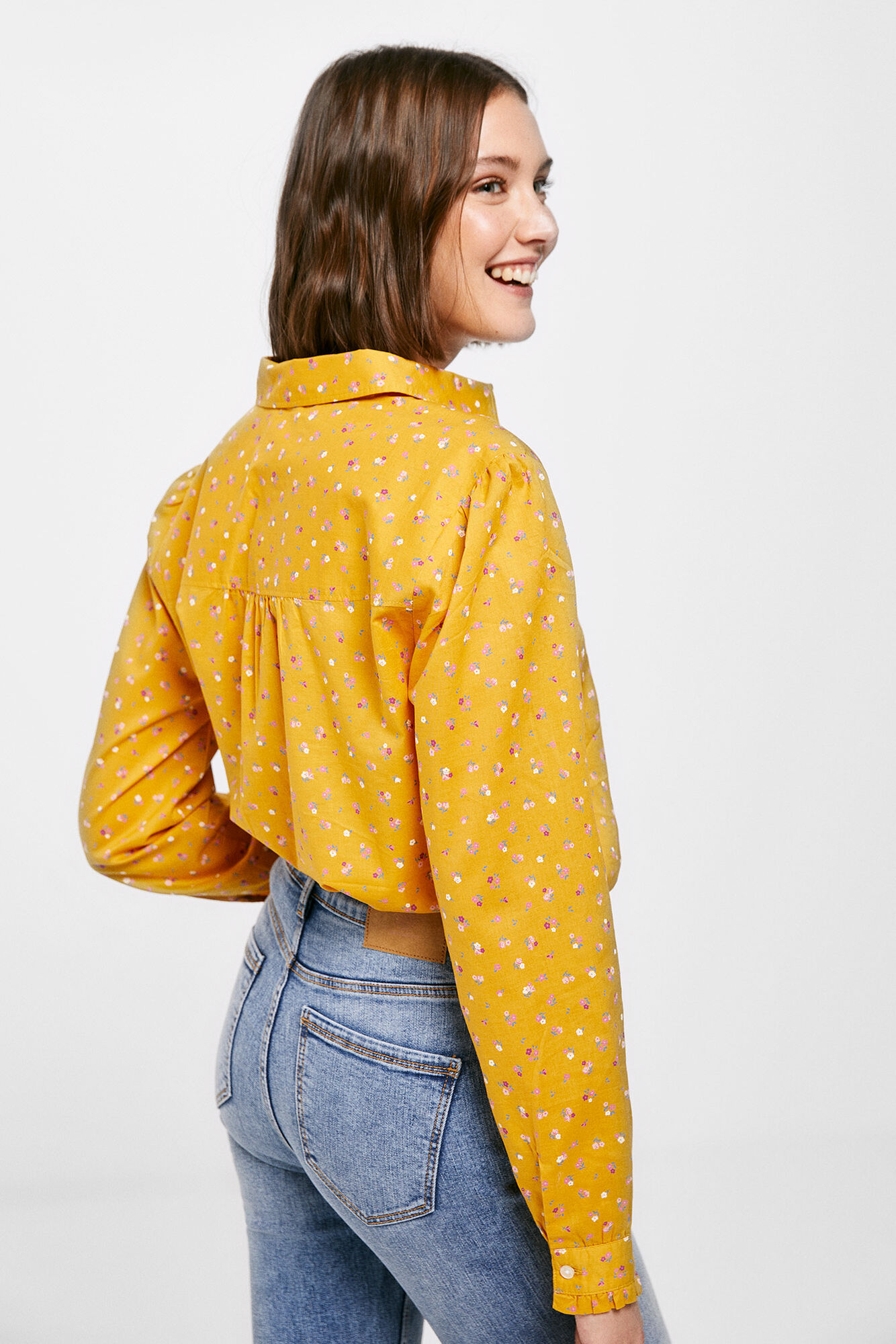 Blusa Liberty com estampa floral