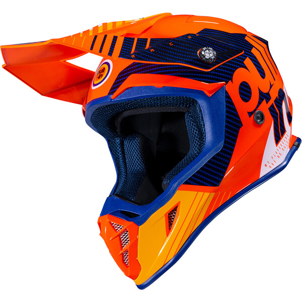 pull-in - Casque Race - 2023 Orange / Bleu
