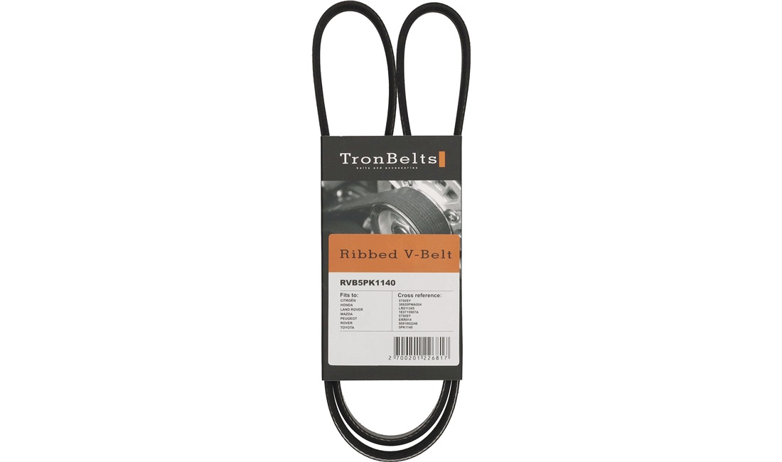 Multi v-rem 5 pk x 1140 mm